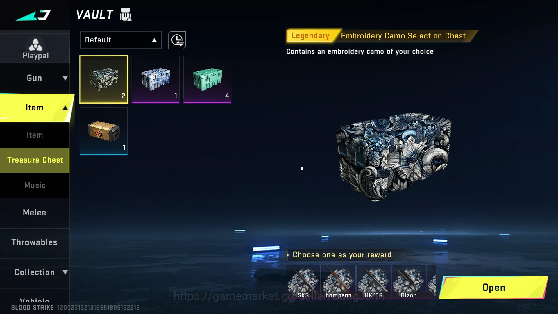 Blood Strike Accounts Asia | 4 7DS guns (AK47, M700, Kar98k, QBZ95), Ble image 18