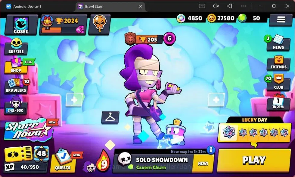 Brawl Stars Accounts Android | 2024 Thropy|17 Brawler|0 Max Hypercharge image 13