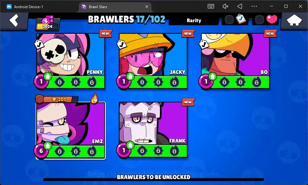 Brawl Stars Accounts Android | 2024 Thropy|17 Brawler|0 Max Hypercharge image 7