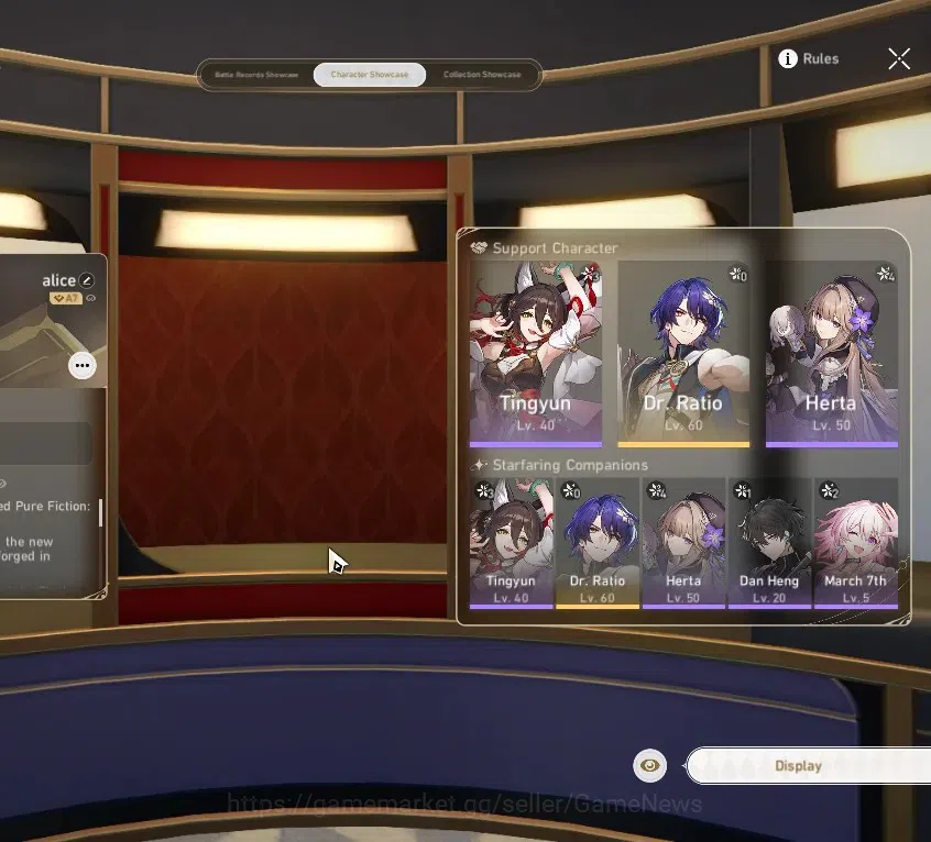 Honkai Star Rail Accounts Asia|Free GI|TL 62|10 Limited|[Mortenax,Hyacine]+S image 2
