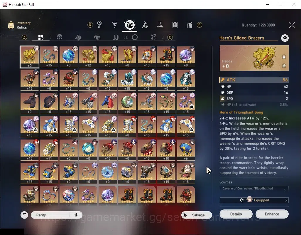 Honkai Star Rail Accounts Asia|Free GI|TL 62|10 Limited|[Mortenax,Hyacine]+S image 8