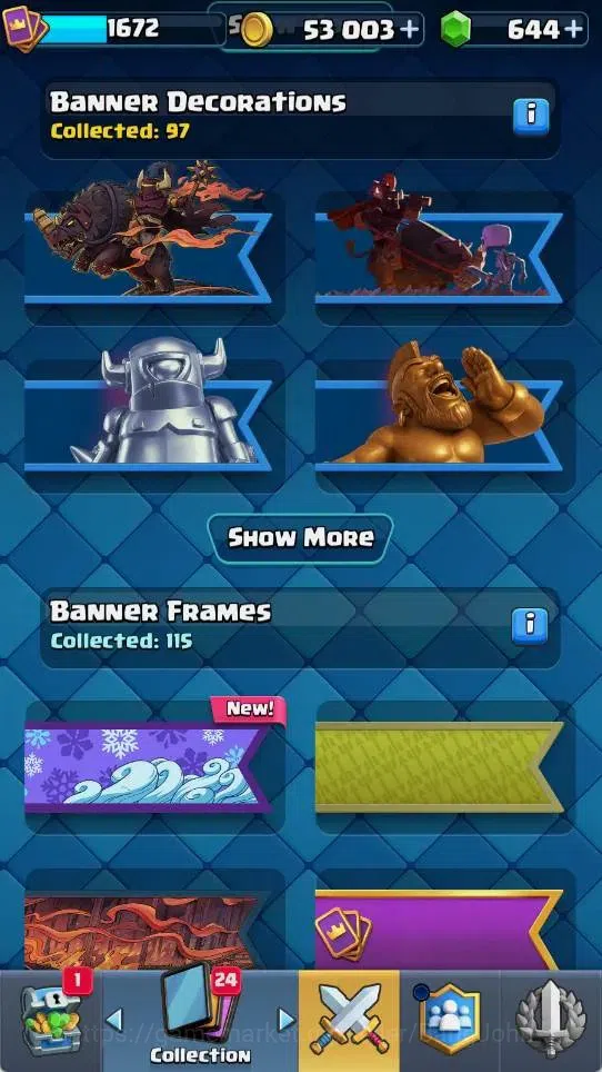Clash Royale Accounts Mobile |KTL 16|Trophy 9925|6 Max LV Cards|8 Champ| image 13