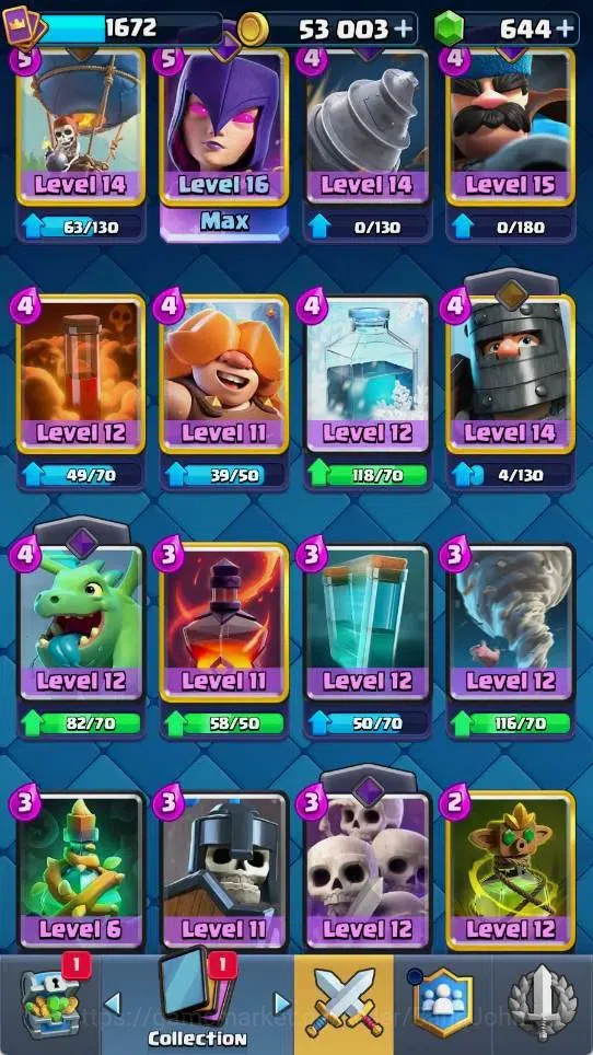 Clash Royale Accounts Mobile |KTL 16|Trophy 9925|6 Max LV Cards|8 Champ| image 6
