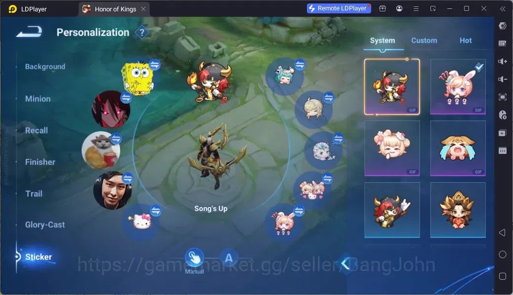 Honor of Kings Accounts Rare Skin Global |60H 43S|1SaintSeiya|1 Legend|GM Gan&Mo|6 Epic|1Event|1Worldly|12 Rare|TakeMail 14