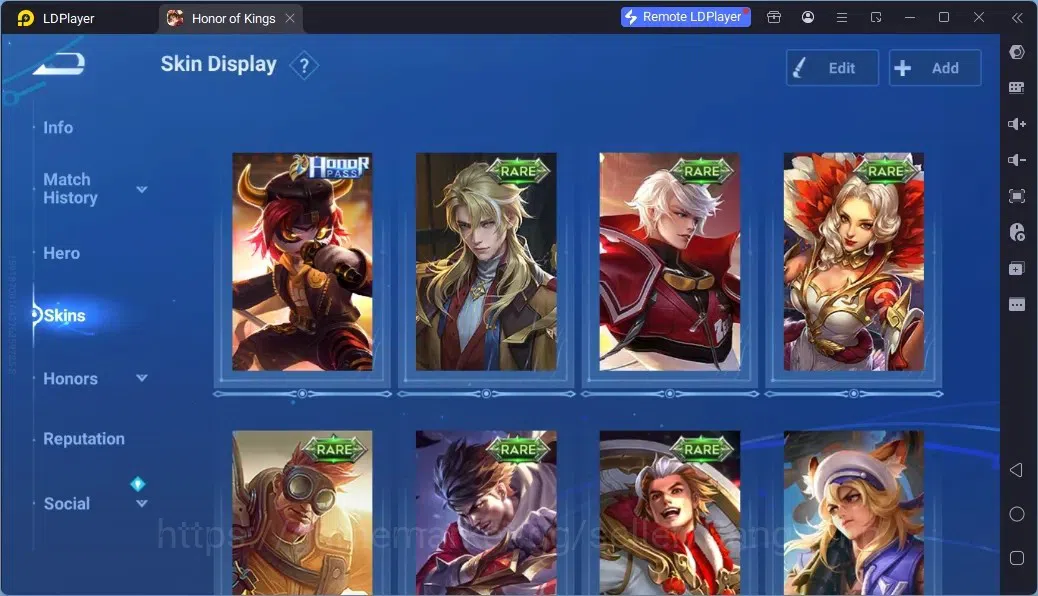 Honor of Kings Accounts Rare Skin Global |60H 43S|1SaintSeiya|1 Legend|GM Gan&Mo|6 Epic|1Event|1Worldly|12 Rare|TakeMail 4