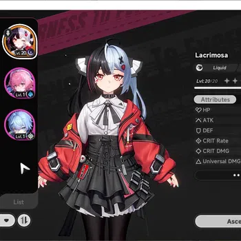 Neverness to Everness Accounts GLOBAL EU|HL 3|3 SSR (Lacrimosa),Hathor,Daffodill| image 1