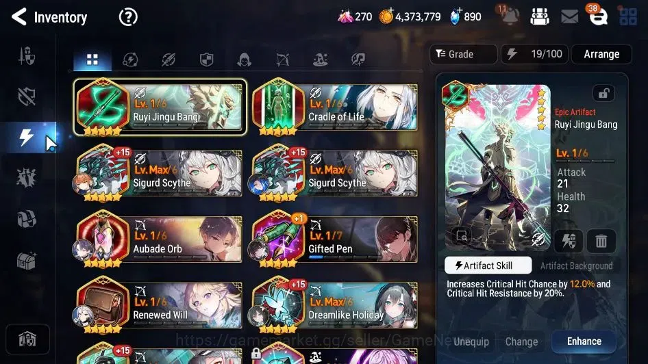 Epic Seven Accounts GLOBAL Unverif|New Era|12 ML(School Nurse Yulha,Rh image 14