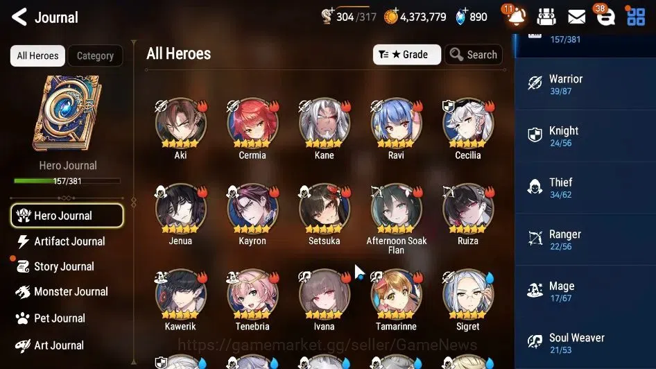 Epic Seven Accounts GLOBAL Unverif|New Era|12 ML(School Nurse Yulha,Rh image 7