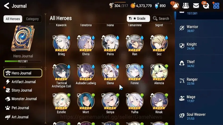 Epic Seven Accounts GLOBAL Unverif|New Era|12 ML(School Nurse Yulha,Rh image 8