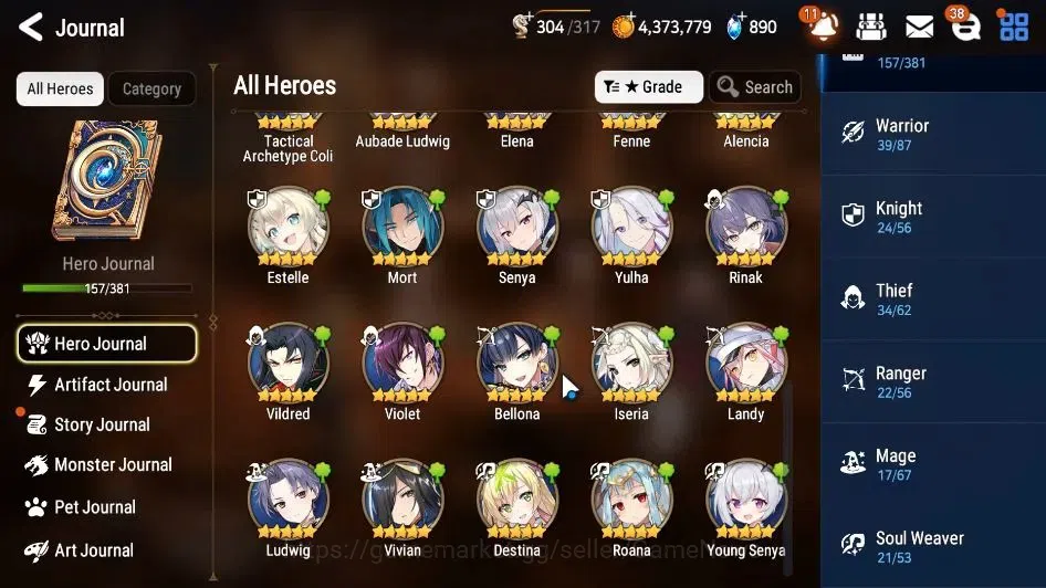 Epic Seven Accounts GLOBAL Unverif|New Era|12 ML(School Nurse Yulha,Rh image 9