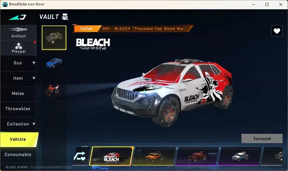 Blood Strike Accounts Collab Skin ASIA |1 Eternal: Desert Eagle-Scorpius|4 Collab Striker|5 Collab Gun|6 Ultra Guns|5 Ultra 15
