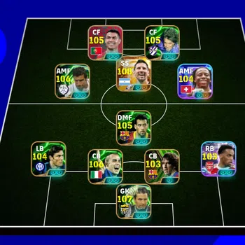 eFootball Accounts Legends & Iconic Players EFOOTBALL COLLECTIVE 3253+ | 10 MANAGER BOOSTER,STARTER READY TO PLAY,GG
