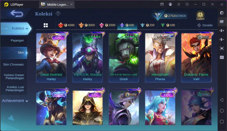 Mobile Legends: Bang Bang Accounts Hero 94|Skin 134|CC Natalia,Valentine Fanny,Blazin image 6