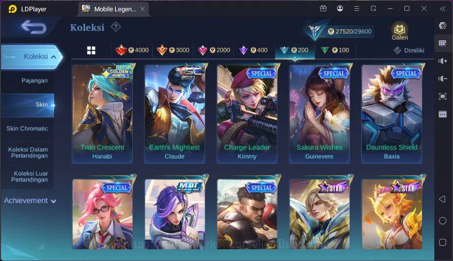 Mobile Legends: Bang Bang Accounts Hero 94|Skin 134|CC Natalia,Valentine Fanny,Blazin image 9
