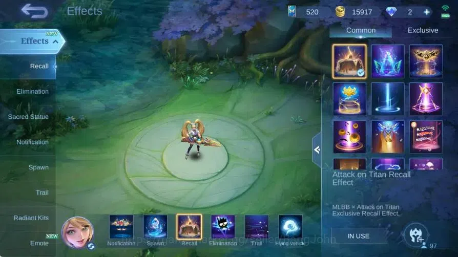 Mobile Legends: Bang Bang Accounts Global|Hero 97|Skin 224|Renowned|KOF Karina|Collab image 3
