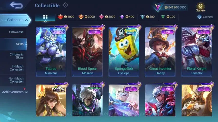Mobile Legends: Bang Bang Accounts Global|Hero 97|Skin 224|Renowned|KOF Karina|Collab image 9