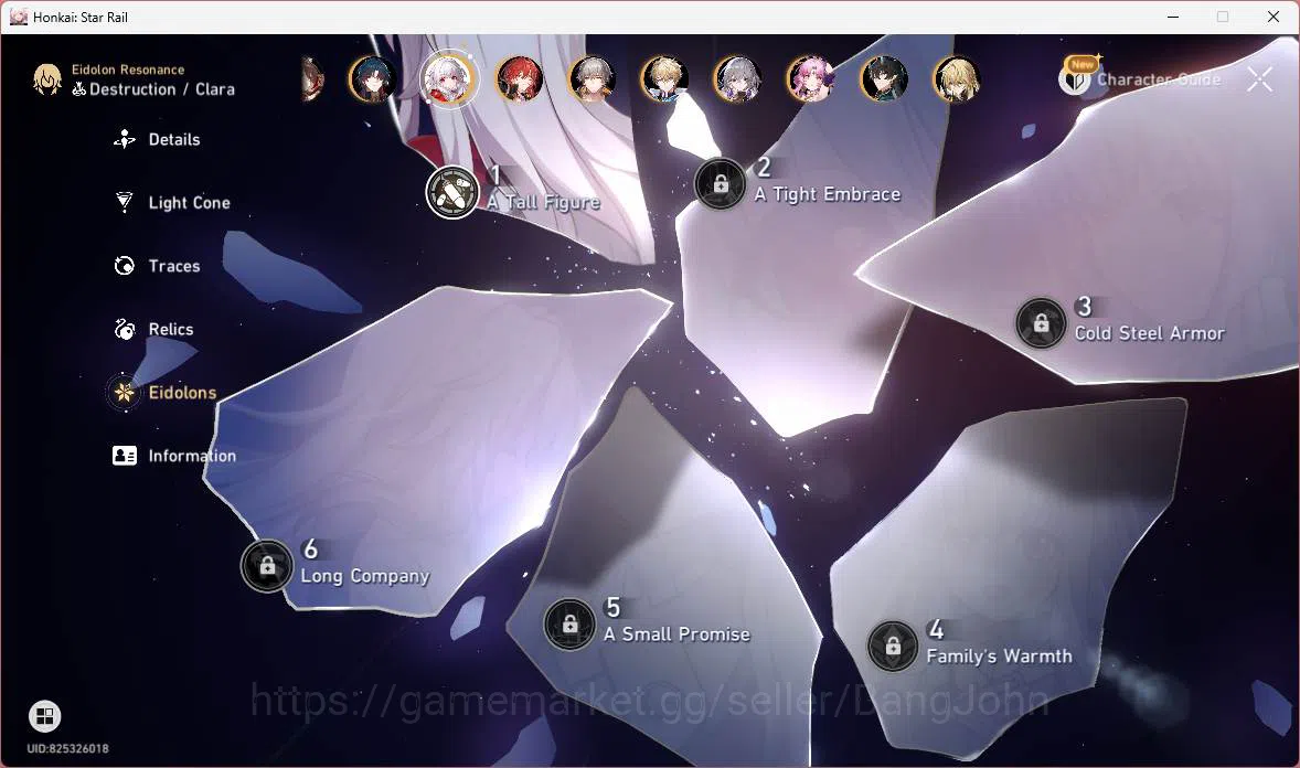 Honkai Star Rail Accounts ASIA|TL 65|15 limit|Archer prem,YaoGuang,Aglaea si image 11