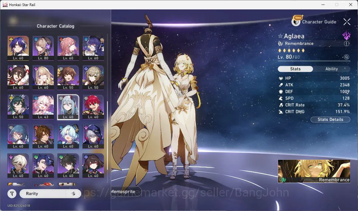 Honkai Star Rail Accounts ASIA|TL 65|15 limit|Archer prem,YaoGuang,Aglaea si image 13