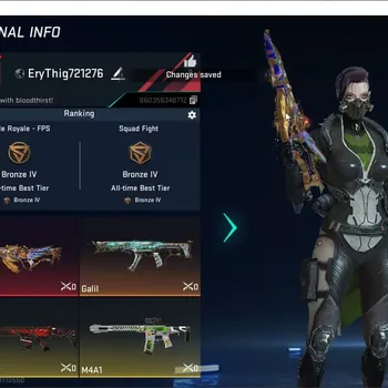 Blood Strike Accounts Starter ASIA|1 ETERNAL: INP-9 Golden Elegy Lv1|1 ULTRA Striker: ETHAN-Raid Mask|1 ULTRA Gun|2