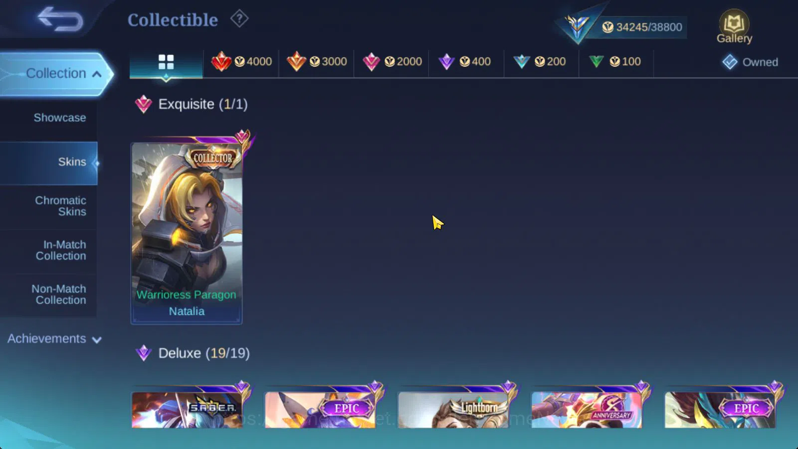 Mobile Legends: Bang Bang Accounts Hero 107|Skin 170|High Honor 48|CC Natalia,Gaara V image 7