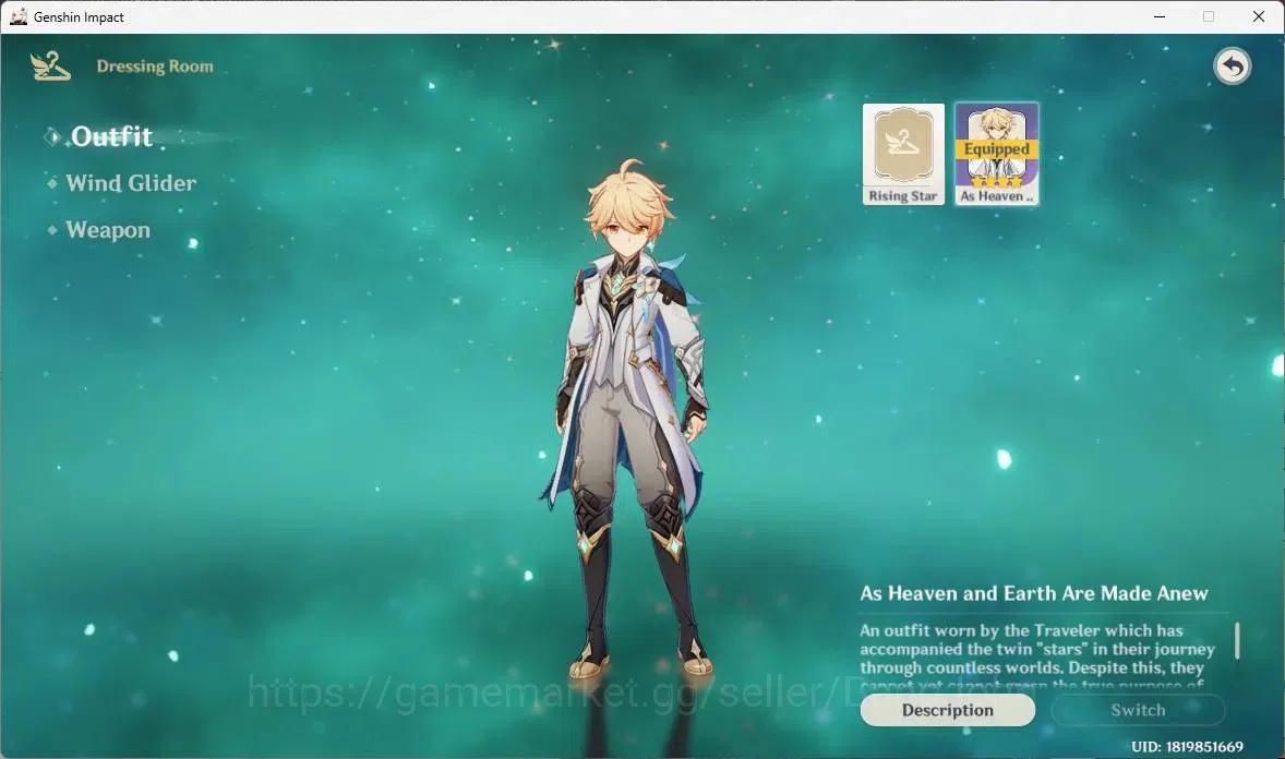 Genshin Impact Accounts ASIA | AR 54 | 4 limit (Nefer,Furina,Neuvillette,Z image 14