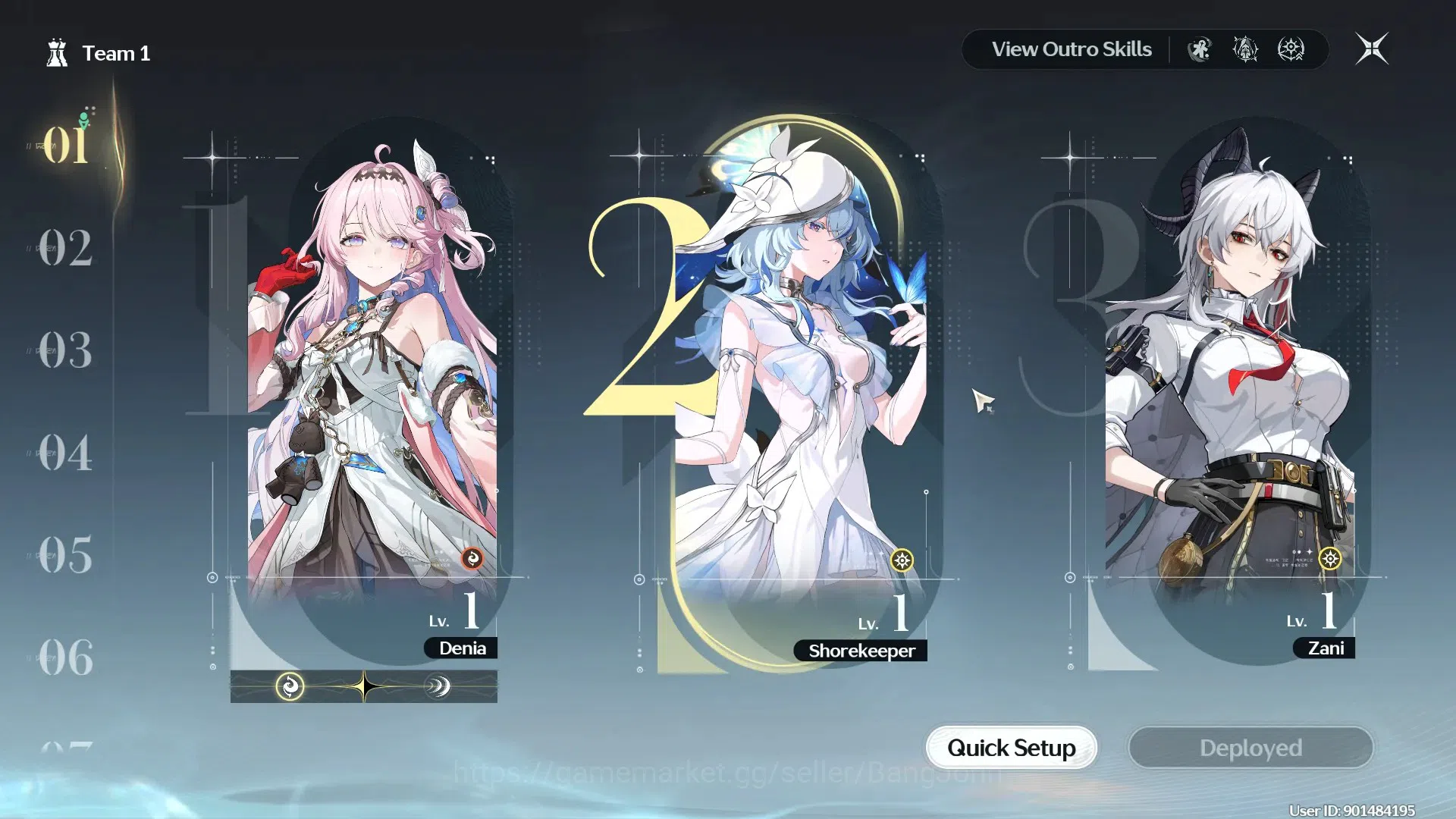 Wuthering Waves Accounts SEA |UL 9|5 Limit No Sign (Deania,Carte,Zani,Charl image 16