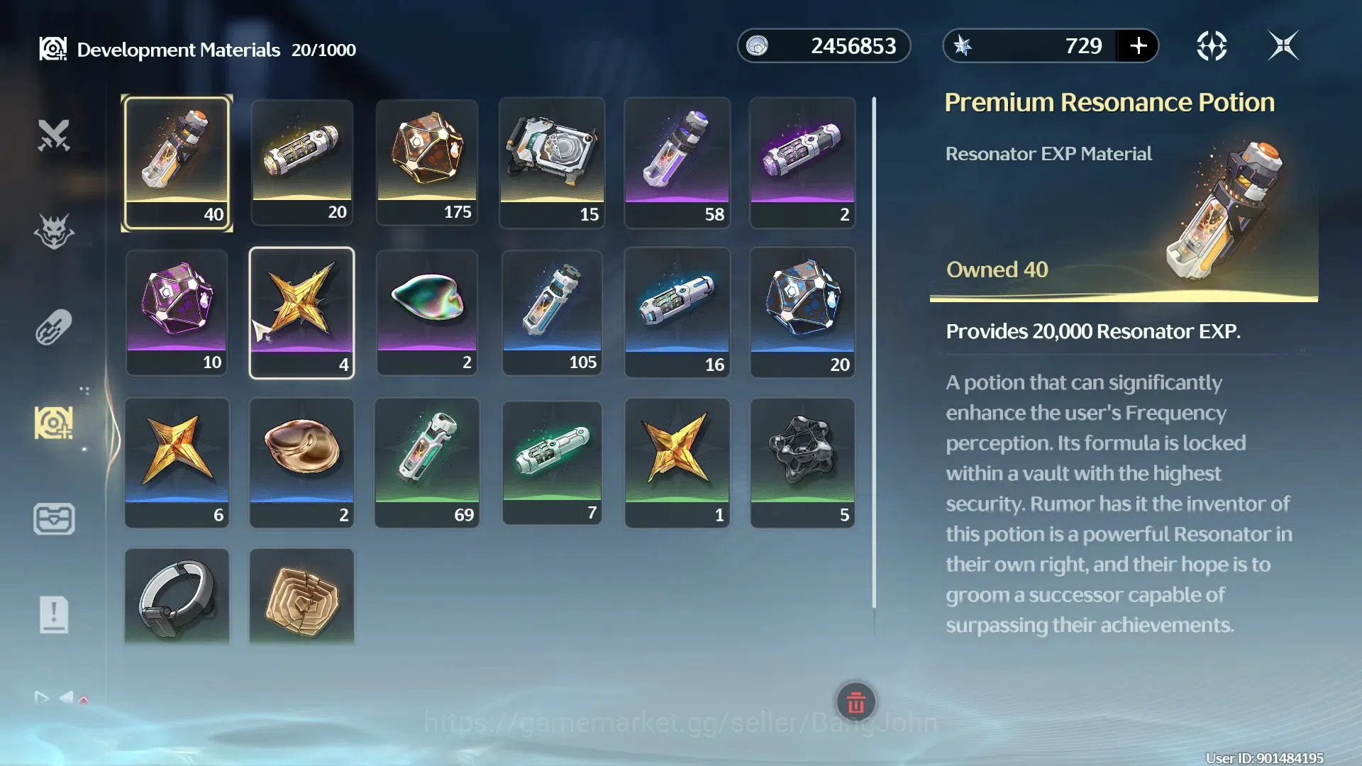 Wuthering Waves Accounts SEA |UL 9|5 Limit No Sign (Deania,Carte,Zani,Charl image 7
