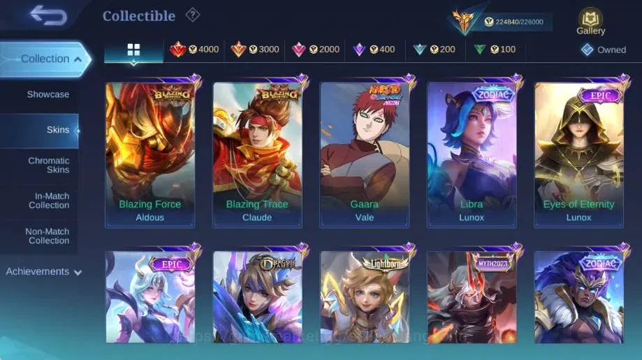 Mobile Legends: Bang Bang Accounts Global|Skin 556|Mega|Legend Gord+Gusion+Valir|KOF image 10