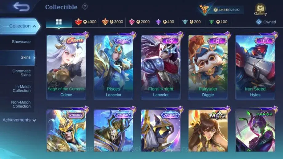 Mobile Legends: Bang Bang Accounts Global|Skin 556|Mega|Legend Gord+Gusion+Valir|KOF image 14
