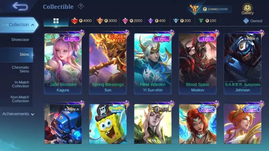 Mobile Legends: Bang Bang Accounts Global|Skin 556|Mega|Legend Gord+Gusion+Valir|KOF image 18