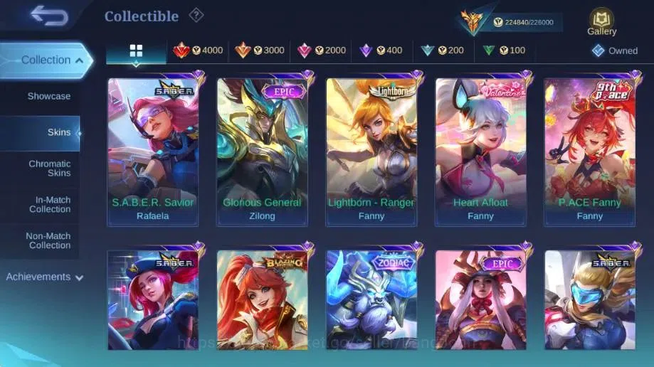 Mobile Legends: Bang Bang Accounts Global|Skin 556|Mega|Legend Gord+Gusion+Valir|KOF image 20