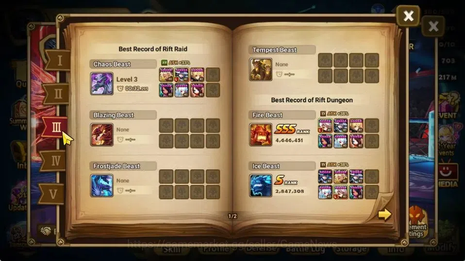 Summoners War: Sky Arena Accounts ASIA Lv 100|3 LD[Mookwol,Grogen,Kovarci]|38 Total  image 5