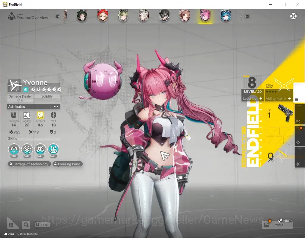Arknights: Endfield Accounts ASIA|Lv 60|138 Ori|10SSR(6 Limit)+19(*6 Weap)|[Lae image 11