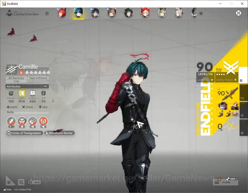 Arknights: Endfield Accounts ASIA|Lv 60|138 Ori|10SSR(6 Limit)+19(*6 Weap)|[Lae image 2