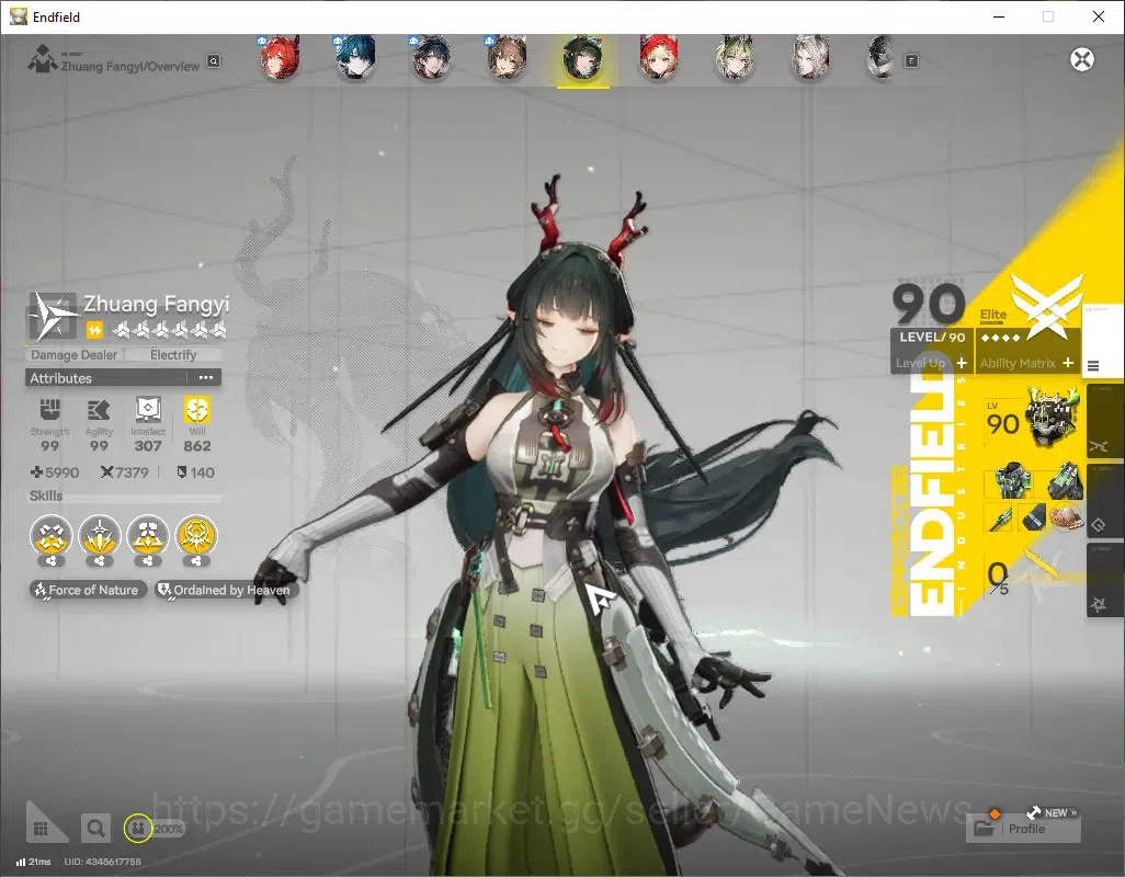 Arknights: Endfield Accounts ASIA|Lv 60|138 Ori|10SSR(6 Limit)+19(*6 Weap)|[Lae image 7