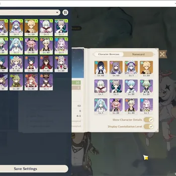 Genshin Impact Accounts Starter ASIA|AR 35|1 Limited (Yelan) + 1 (*5 Weapon)|Rate ON|All Unset|Low AQ & Explore|Male