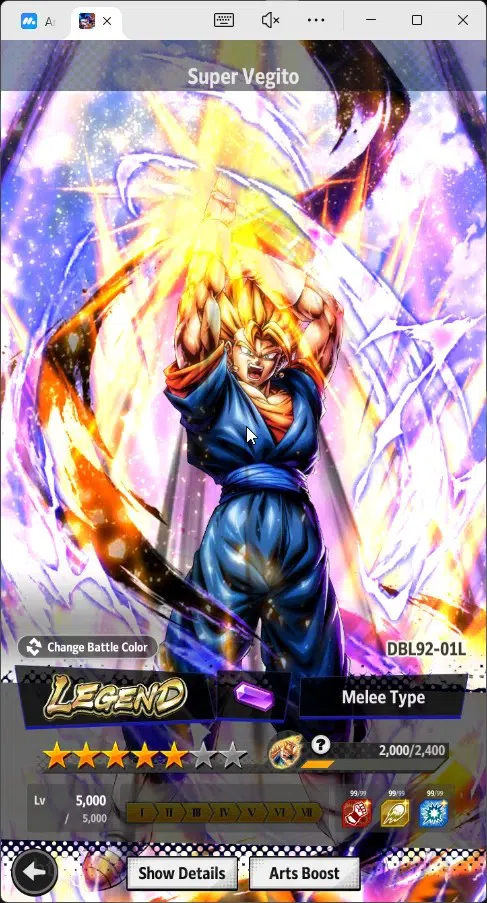 Dragon Ball Legends Accounts High-End Android|Lvl 265|248M Total Power|2 LR|9 UL|LR SS3 Goku Mini,S Vegito|UL Buu 14