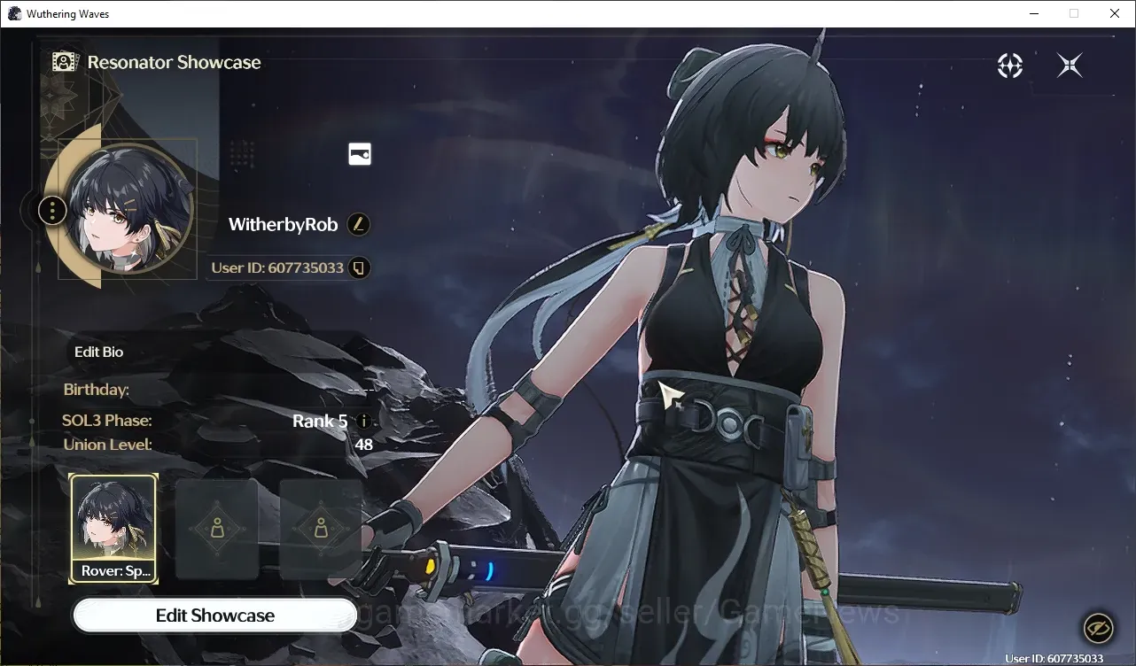 Wuthering Waves Accounts Starter EU|UL 48|Ready Gacha| 76.5K Astrite + 9 Radiant Tide & 151 Lustrous Tide|DB Lvl 30|Female 1