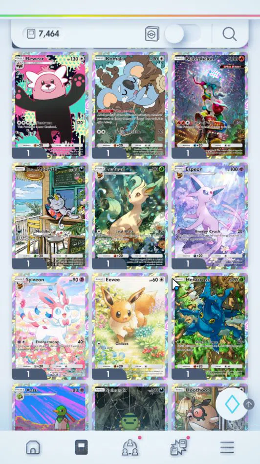 Pokémon TCG Pocket Accounts EN 7.4K Card|108 EX|2Crown(Klefki,Meloetta)24Shiny image 3
