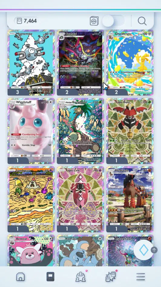 Pokémon TCG Pocket Accounts EN 7.4K Card|108 EX|2Crown(Klefki,Meloetta)24Shiny image 7