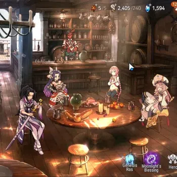 Epic Seven Accounts Starter GLOBAL UnVerif|New Era|5 ML(Belian,Dark Corverus,Arct Leika,Etc)+Ab Fumyr,Landy,Etc|Poh ON|2,4K