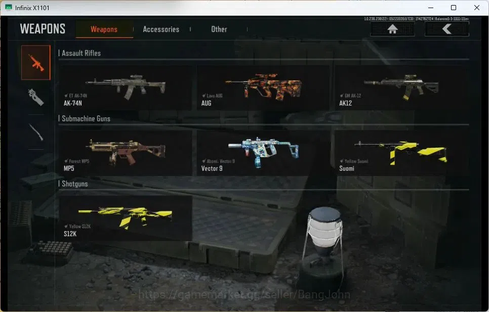 Arena Breakout Accounts Mobile | | LV 21 | SV 6.2 M | CV 5.35 M | GM AK-12 image 10