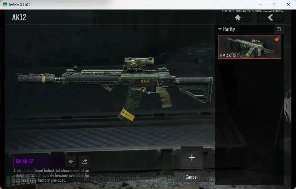 Arena Breakout Accounts Mobile | | LV 21 | SV 6.2 M | CV 5.35 M | GM AK-12 image 6