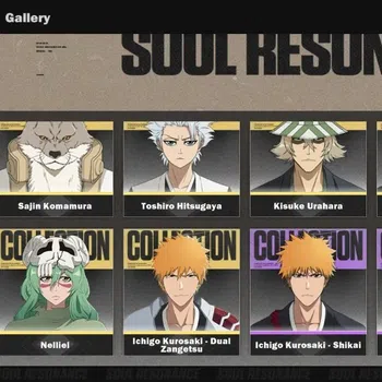 BLEACH: Soul Resonance Accounts NuverseSEA|Lv66|8 SSR|5 Sign|(Ichigo Dual