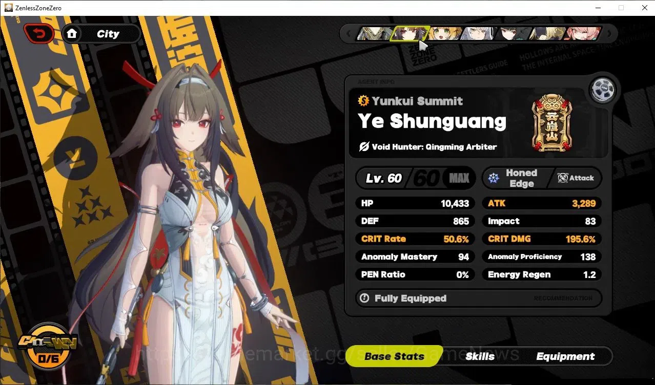 Zenless Zone Zero Accounts ASIA|IK 55|9 Limited,3 Void Hunter[(Ye Shunguang,M image 20