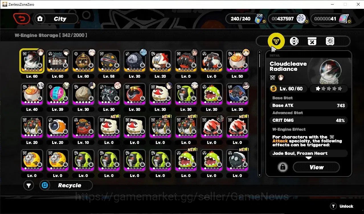 Zenless Zone Zero Accounts ASIA|IK 55|9 Limited,3 Void Hunter[(Ye Shunguang,M image 9