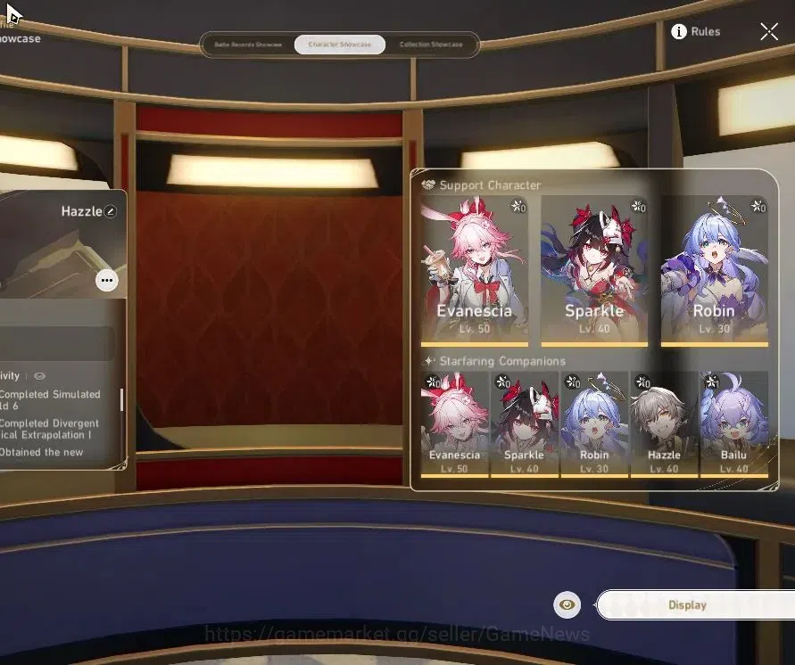 Honkai Star Rail Accounts Asia|TL 39|3 Limited|Evanescia,Sparkle,Robin|Xianz image 2