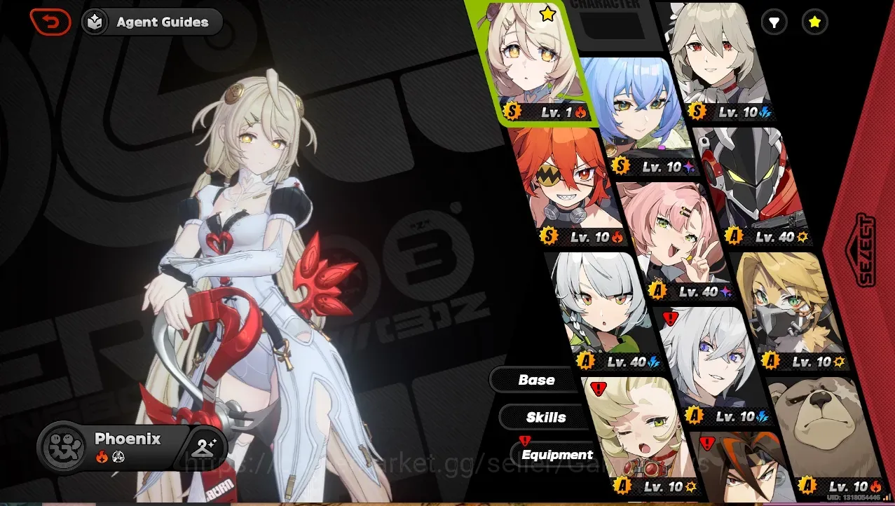 Zenless Zone Zero Accounts Others Asia|IK 36|S1 Ch2|2 Limited (Phoenix Reffaella,Lucia Ellowen)+Sign|2 STD Rina,Koleda|MC 1