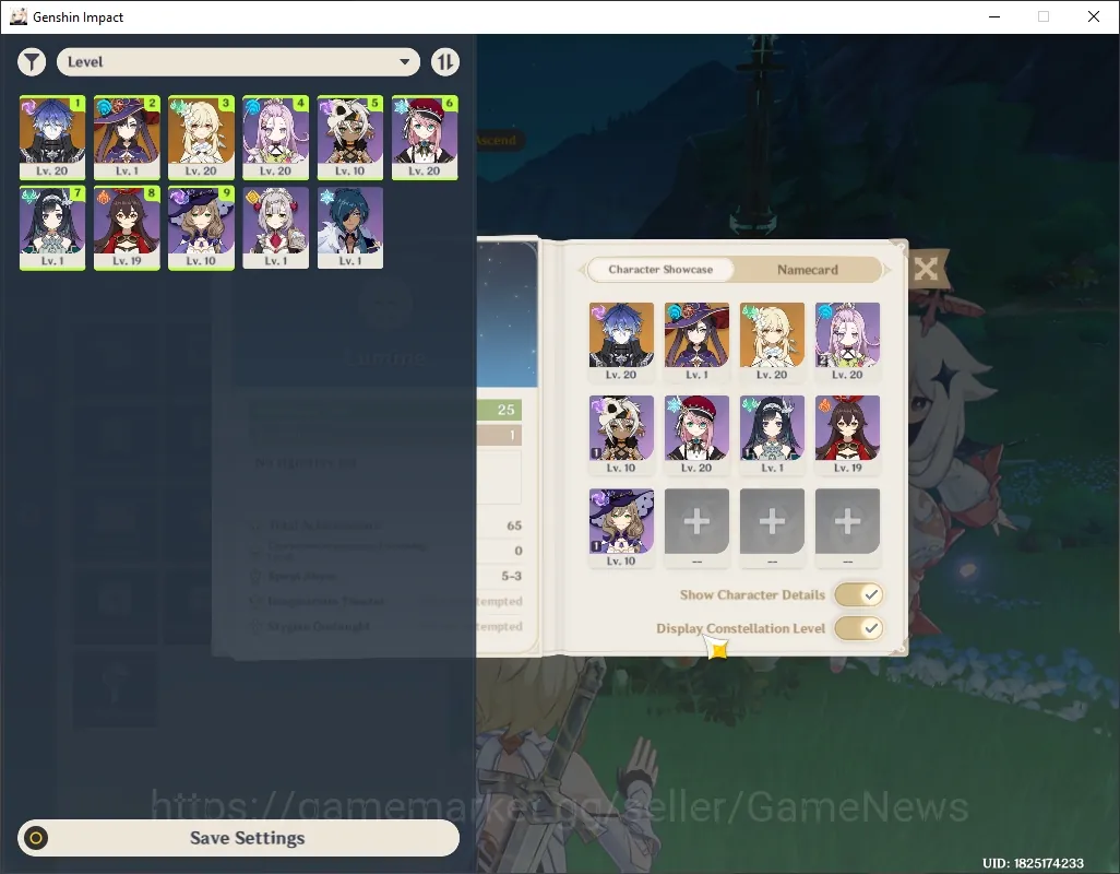 Genshin Impact Accounts Starter ASIA|AR 25|1 Limited (Flins) + 1 Standard (Mona)|Low Main Quest & Map Explore|BD 1