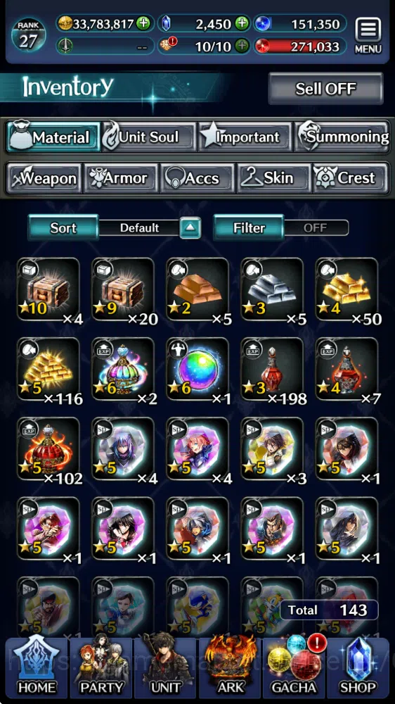 Last Cloudia Accounts GLOBAL| Top Collab (ELelouch,Kallen,Bayonetta,Hina image 5